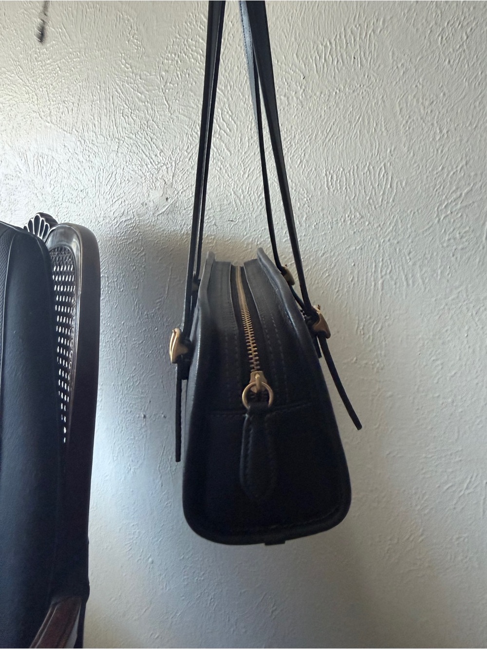 Coach Swing Zip Mini Leather Shoulder Bag 20 - Picture 4 of 5